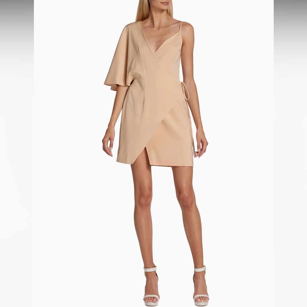 KIMBERLY GOLDSON laurel one shoulder mini dress ✨